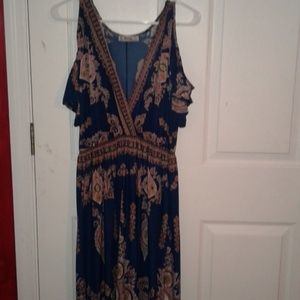 Blue Maxi Dress